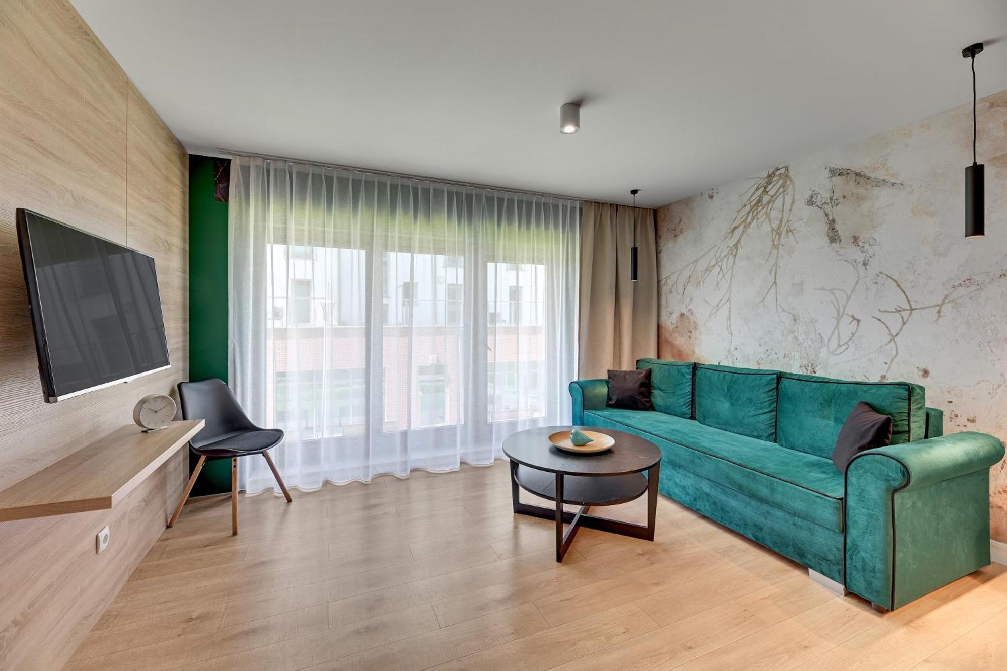 Waterlane Riverside Spa, Pool & Gym By Downtown Apartments 그단스크 객실 사진